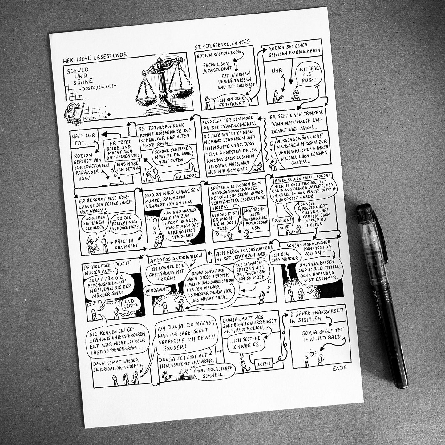 Hectic Reading Hour 10 Macbeth Print