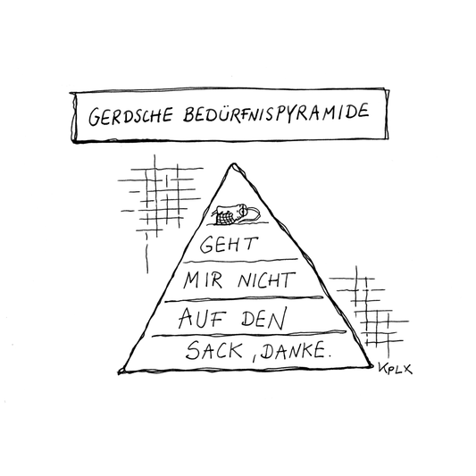 Gerd Pyramid Print